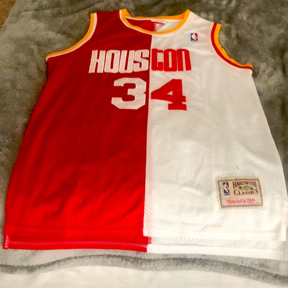 Mitchell&Ness Hardwood Classic Houston Rockets Throwback Jersey